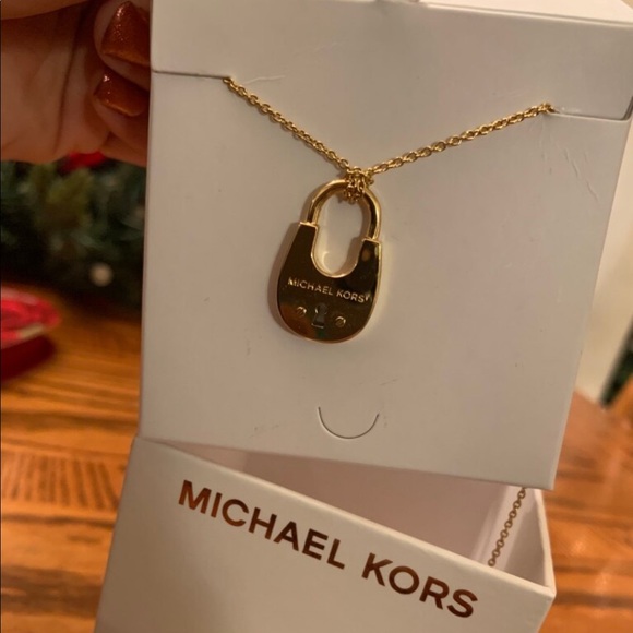 Michael Kors Jewelry - Michael Kors Padlock Pendant Necklace